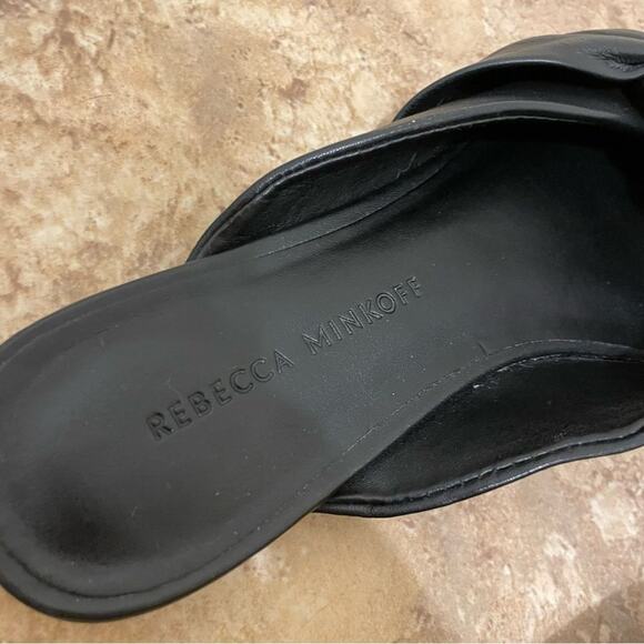 Rebecca Minkoff Coretta Leather Mules Size 6 - Picture 2 of 5